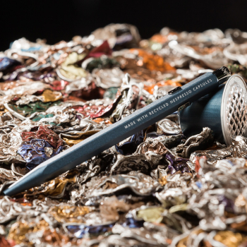 Caran d'Ache, Kugelschreiber,849, Nespresso Sonderedition, matt blau, style